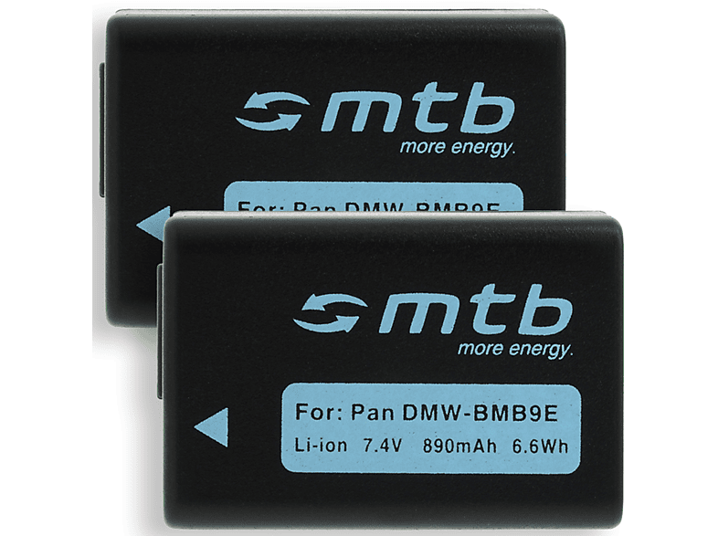 MTB MORE ENERGY Akku, DMW-BMB9 mAh 890 2x Li-Ion, BAT-247