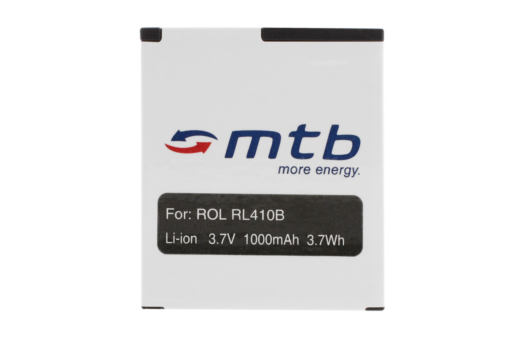 MTB MORE ENERGY mAh 2x 1000 RL410B Akku, BAT-452 Li-Ion