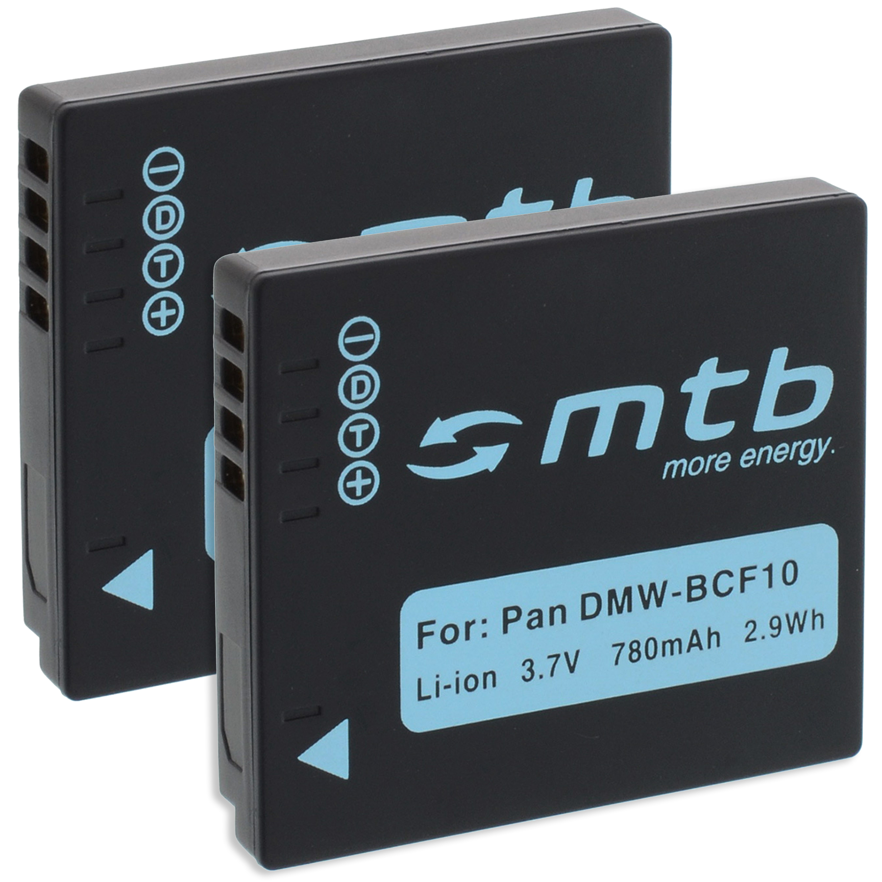 MTB MORE DMW-BCF10E 780 ENERGY BAT-156 Li-Ion, Akku, mAh 2x