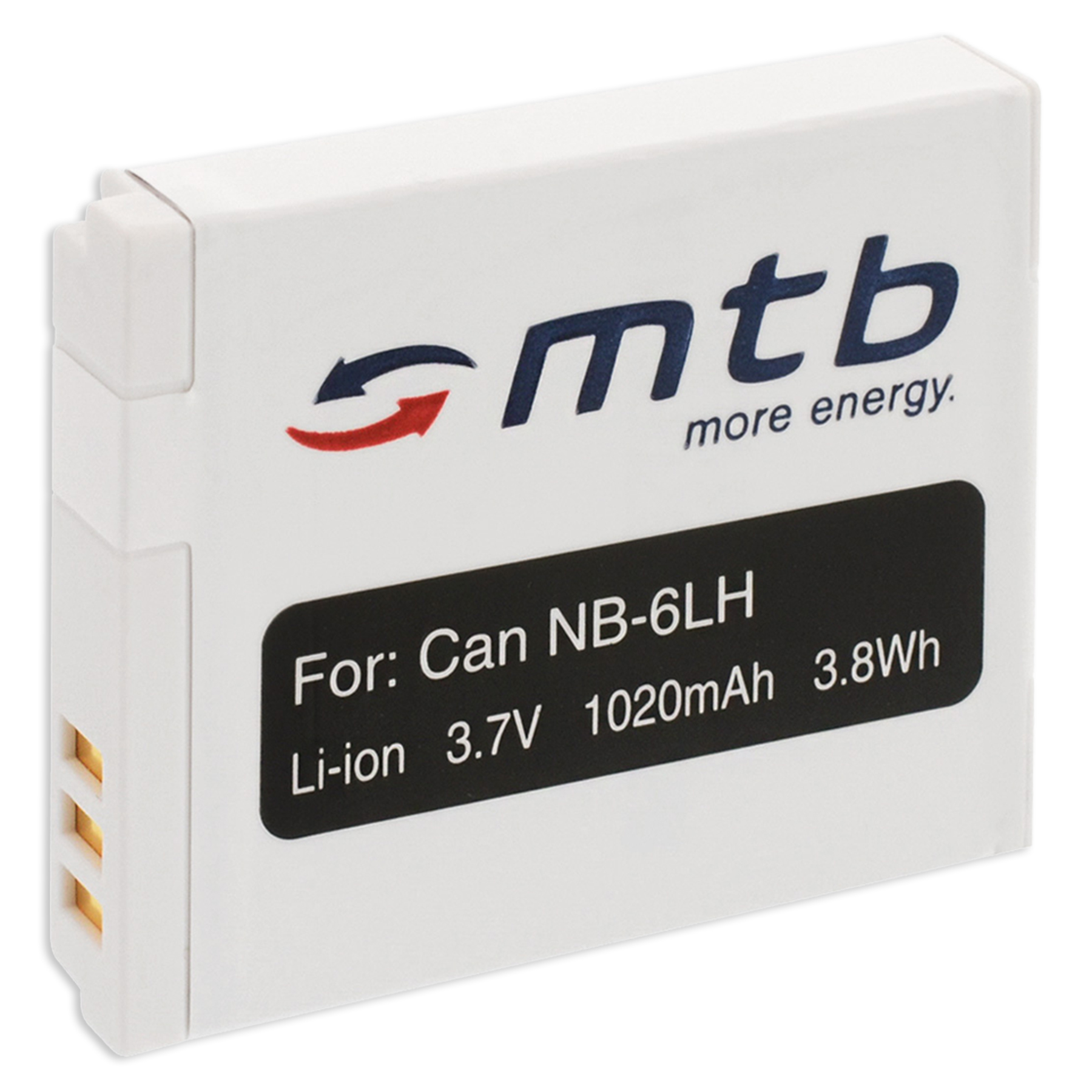 NB-6L ENERGY Li-Ion, BAT-083 Akku, 1020 MORE mAh MTB