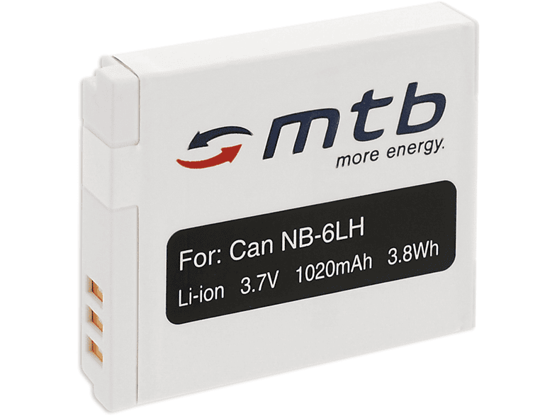 NB-6L ENERGY Li-Ion, BAT-083 Akku, 1020 MORE mAh MTB