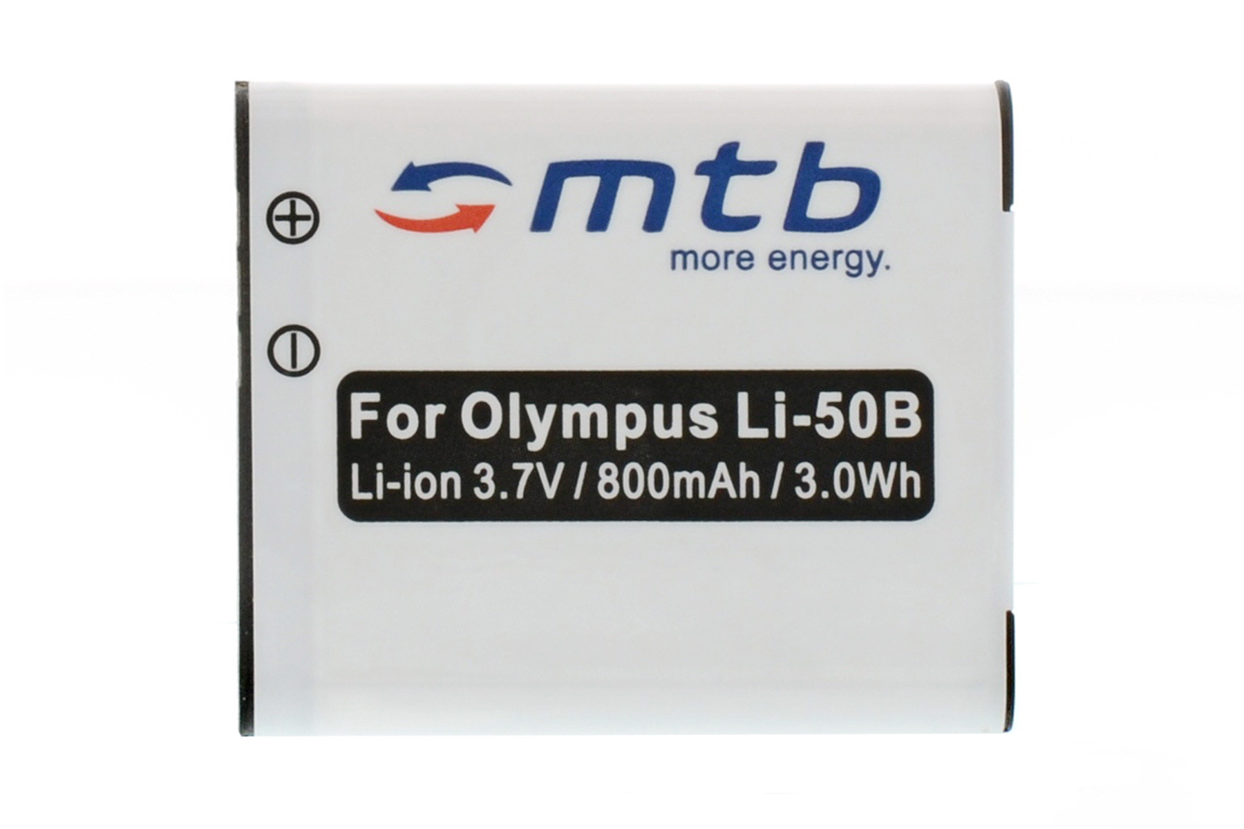 mAh 800 MTB ENERGY Li-Ion, Li-50b MORE 2x Akku, BAT-081