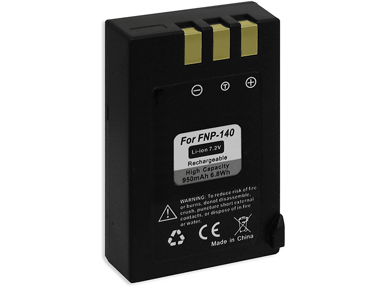 MTB MORE ENERGY NP-140 Akku für Fuji Digitalkameras NP-140 Akku, Li-Ion ...