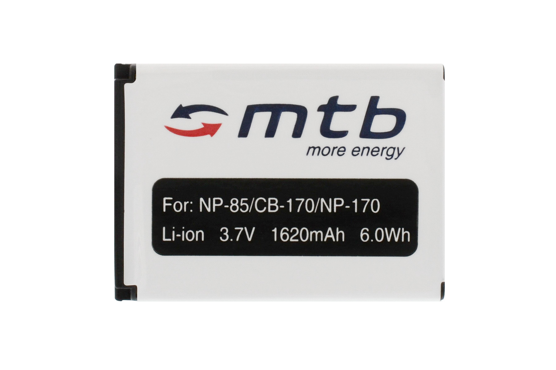 MTB MORE ENERGY 2x Akku, NP-85 Li-Ion, mAh BAT-352 1620