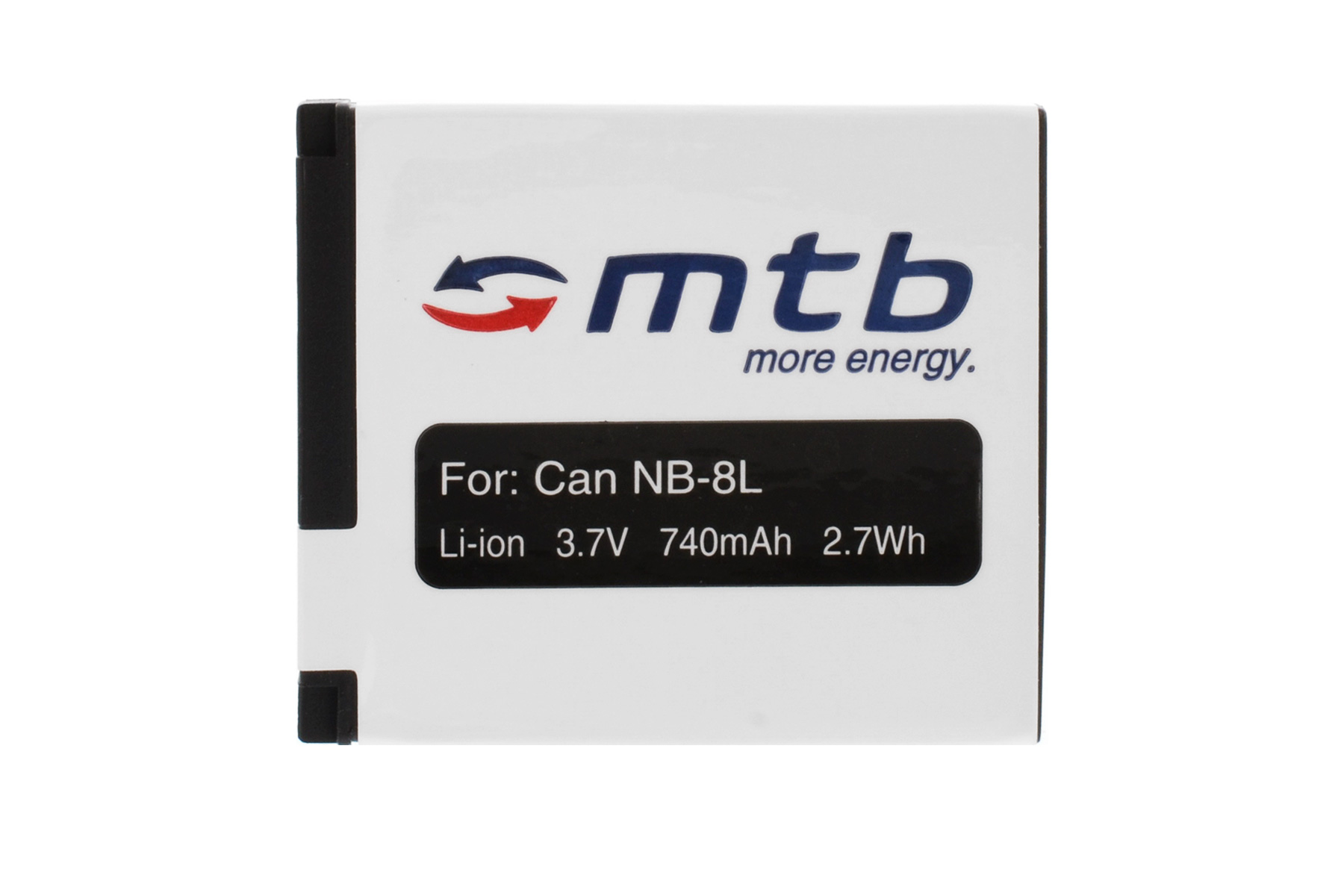 BAT-244 ENERGY Li-Ion, MTB mAh 740 NB-8L MORE Akku,