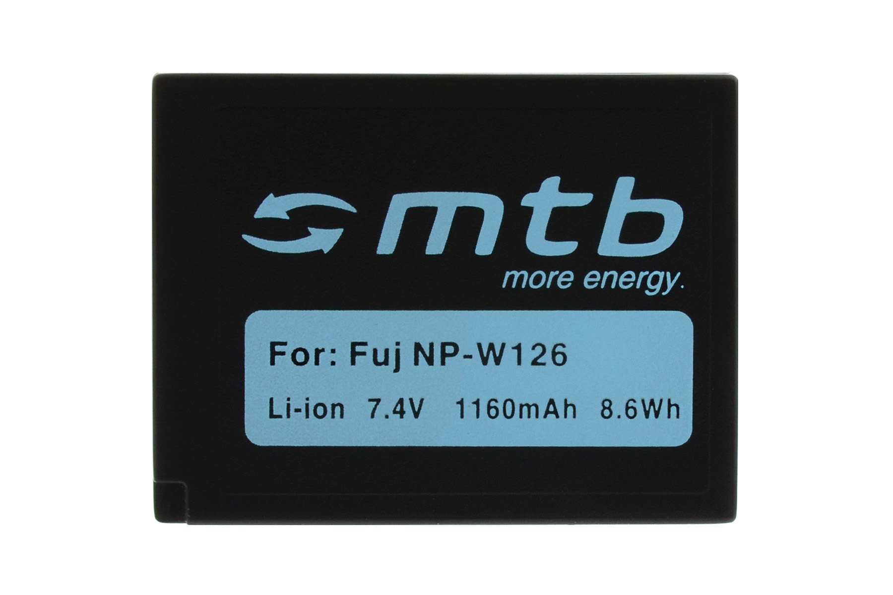 1160 MTB 2x ENERGY MORE BAT-350 Li-Ion, mAh Akku, NP-W126