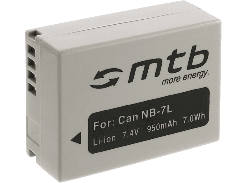 MTB Akku, ENERGY NB-7L mAh MORE BAT-158 Li-Ion, 950