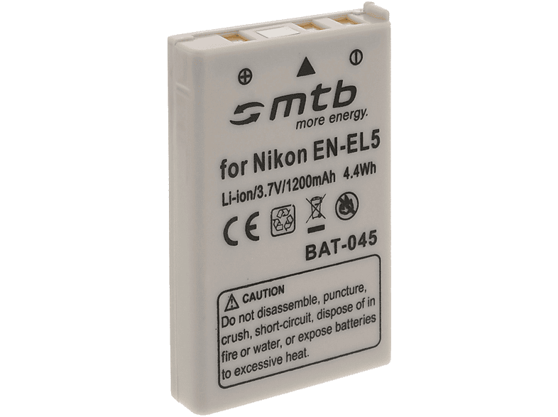 MTB MORE ENERGY BAT-045 EN-EL5 Akku, Li-Ion, 1200 mAh