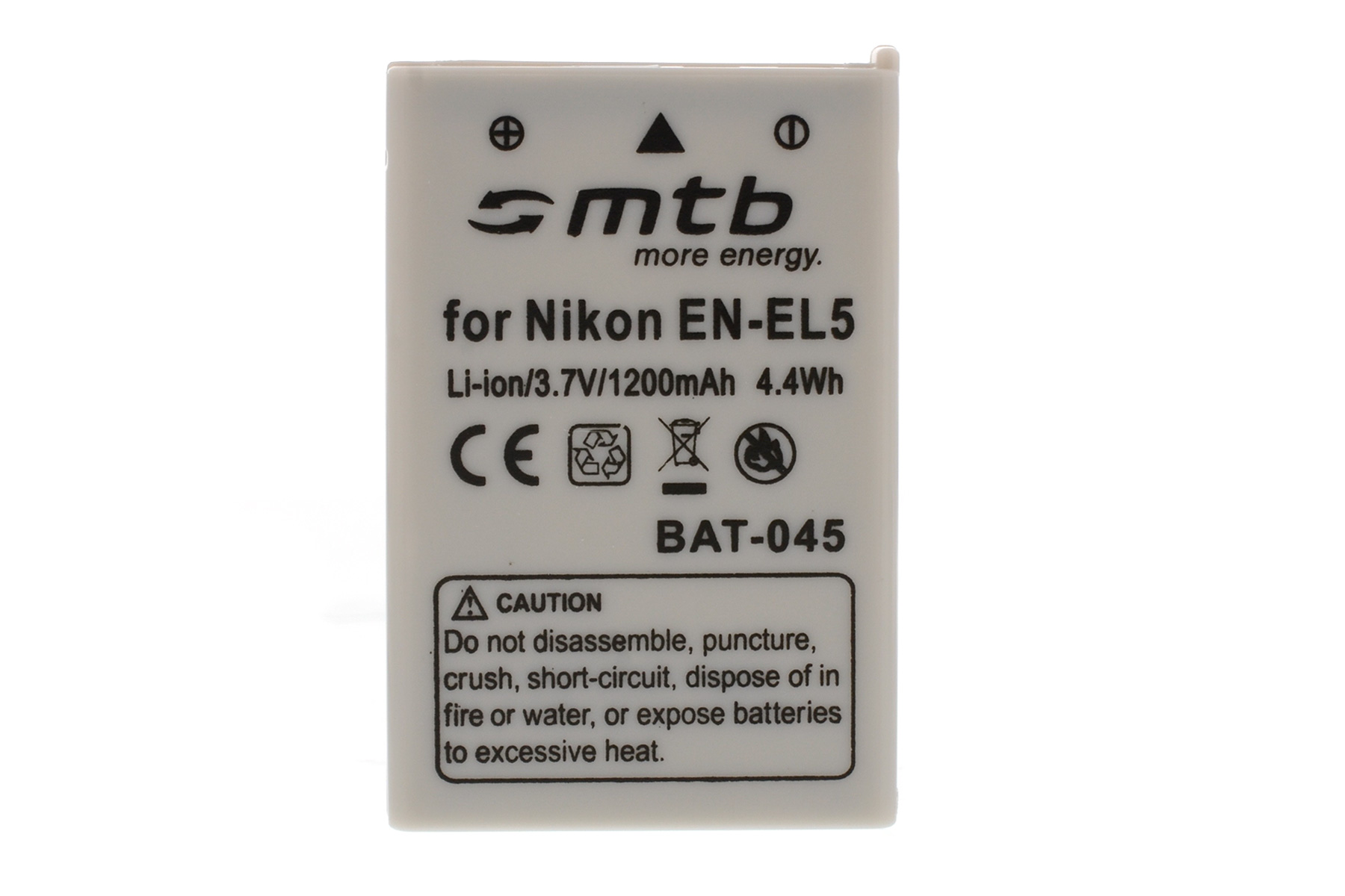 EN-EL5 BAT-045 MORE Li-Ion, ENERGY mAh Akku, MTB 1200