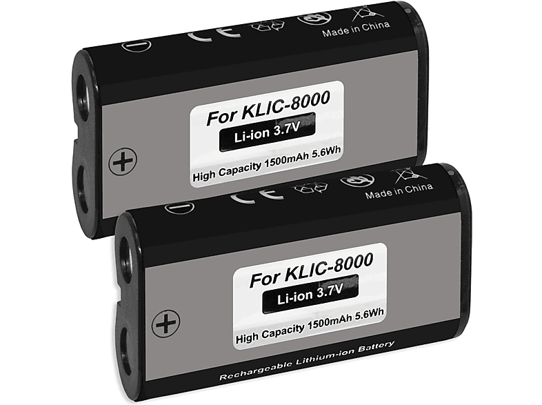Batteria Klic-8000 Compatibile con Kodak Easyshare Z612, Z712 is, Z812 is, Z1012 is... vedi descrizione