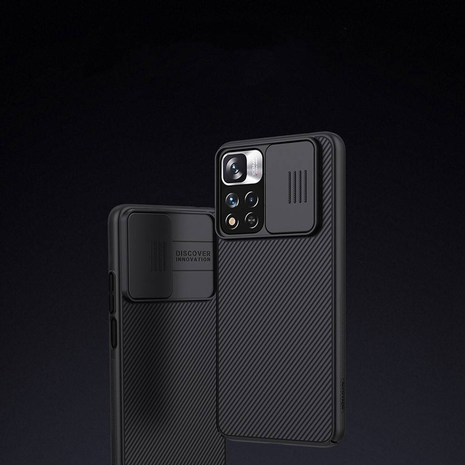 NILLKIN Schutzhülle iPhone mit Schwarz Apple, 13 Backcover, Kameraschutz, Mini