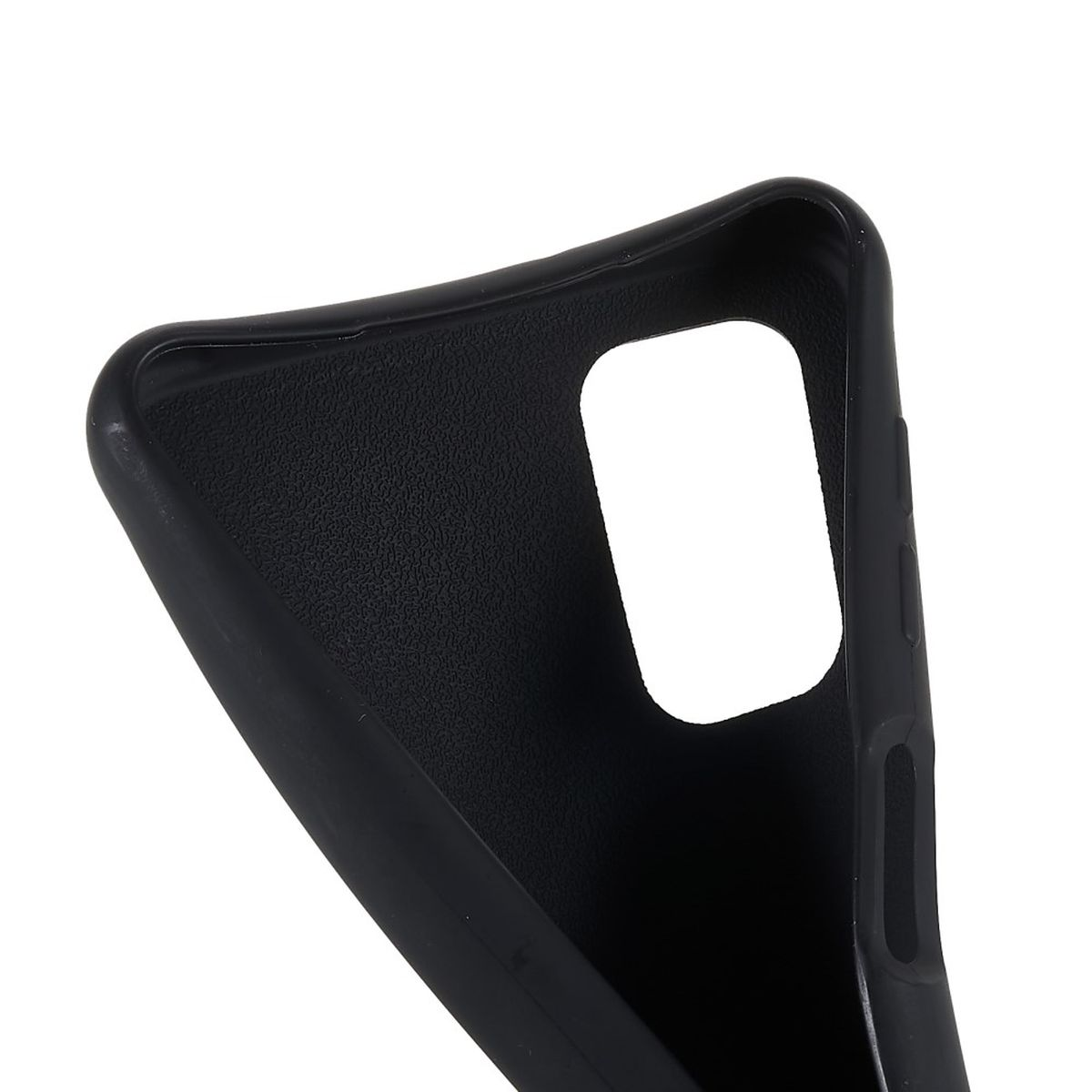 COVERKINGZ Silikon Handykette Kordel, Galaxy Samsung, mit verstellbarer Backcover, A13 Schwarz 4G/5G/A04s