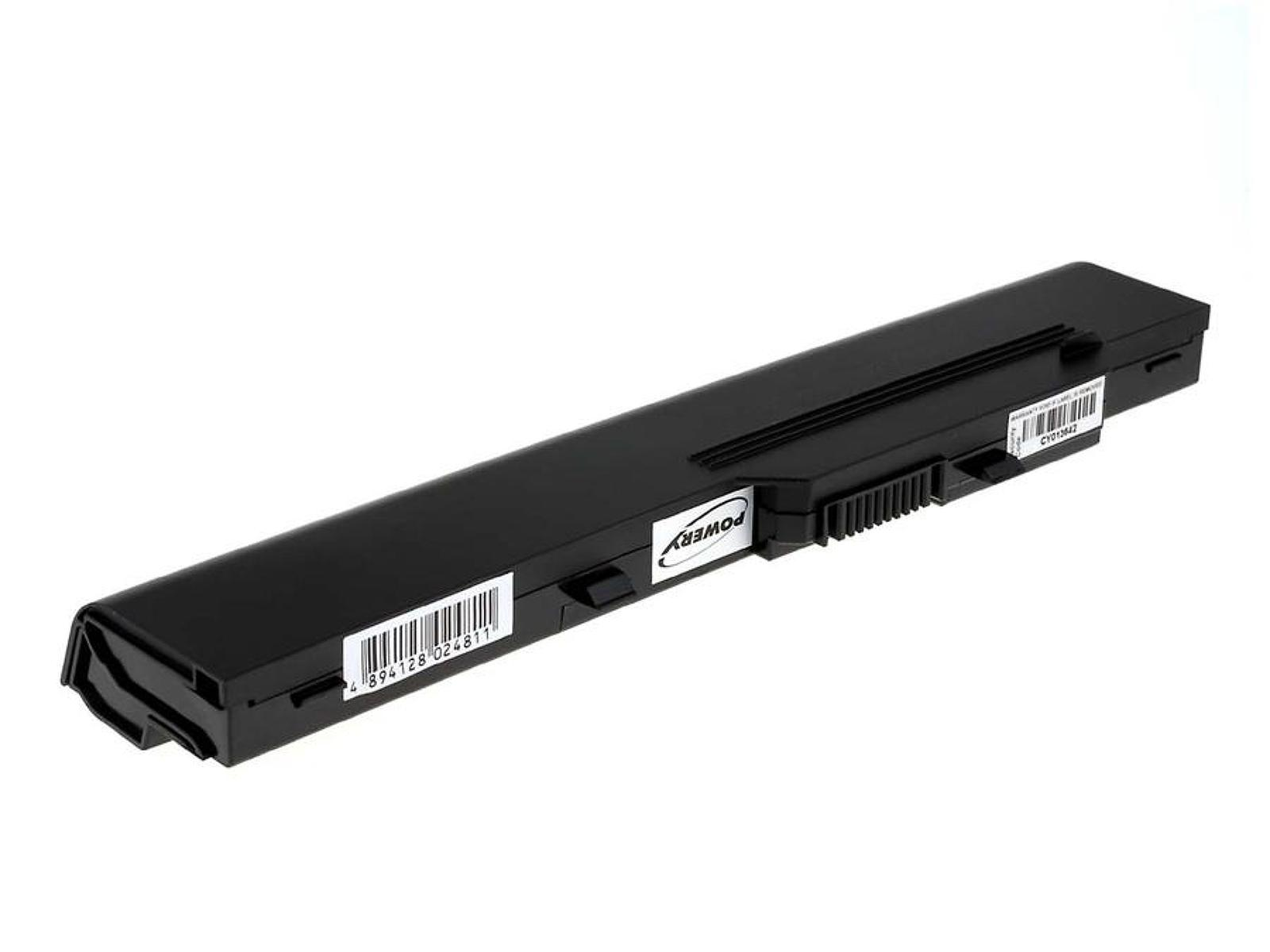 POWERY Akku für MSI U100X 11.1 Li-Ion Akku, Volt, 2200mAh