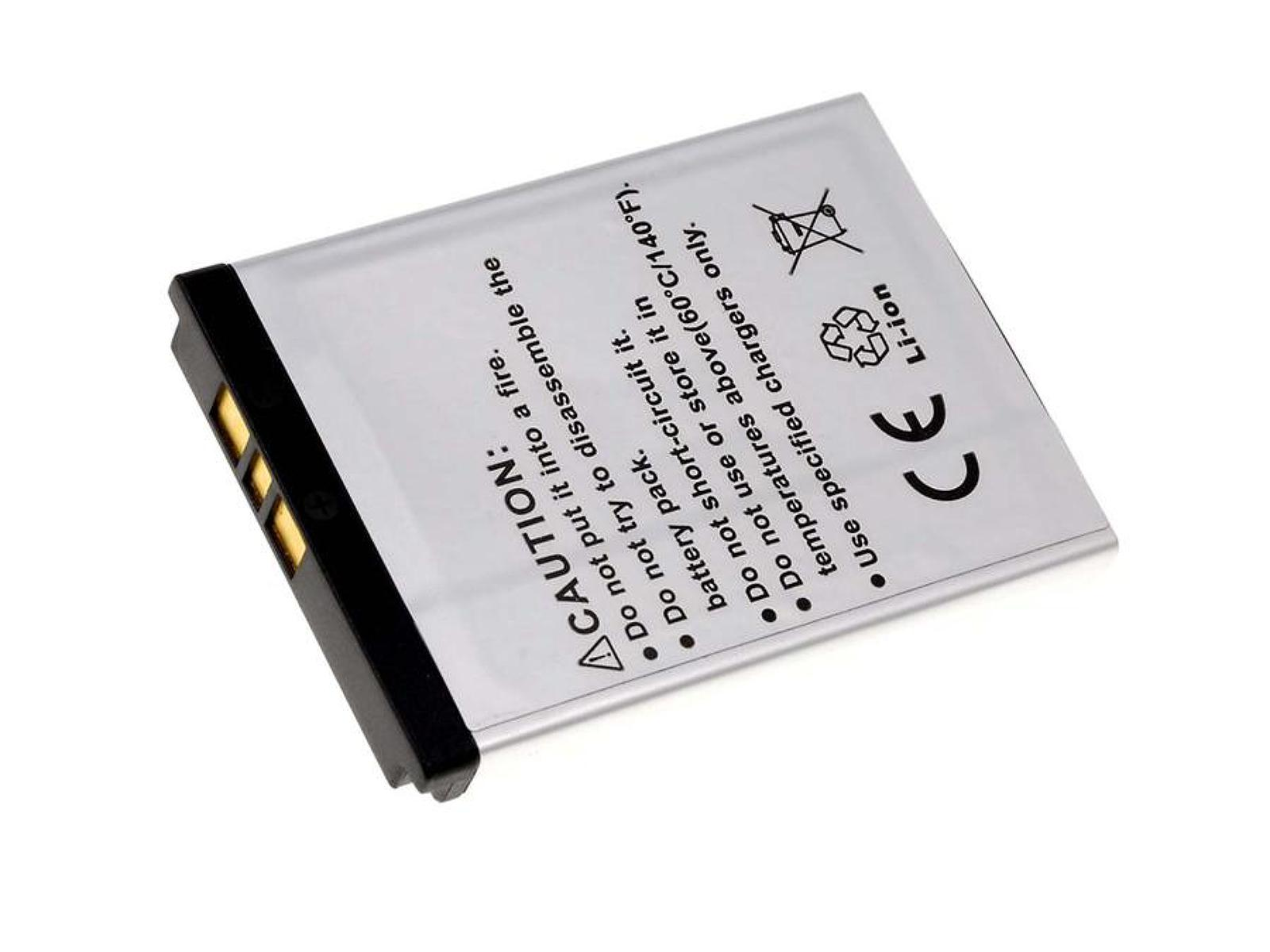 K610i Volt, 3.7 Akku Li-Ion POWERY Sony-Ericsson Akku, 650mAh für