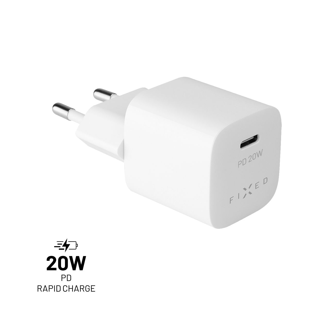 USB-C Ladegerät Netzladegerät FIXED Mini 20W