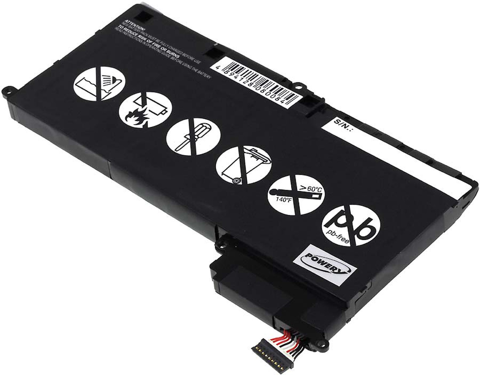 530U4C-S01 POWERY 7.4 Volt, Akku für 5300mAh Akku, Li-Polymer Samsung