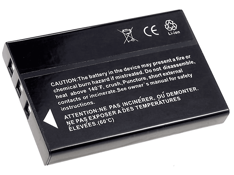 Battery for Creative Type NP-60, 3,7V, Li-Ion