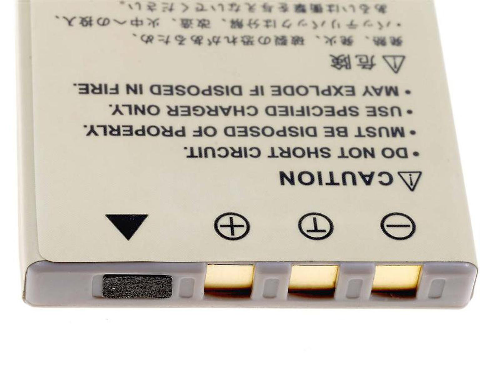 POWERY Akku 3.7 Samsung Digimax Akku, Volt, L60 700mAh Li-Ion für