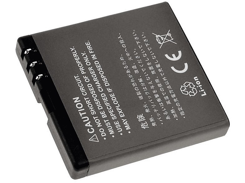 Typ BL-6Q POWERY für 800mAh 3.7 Li-Ion Akku Akku, Nokia Volt,