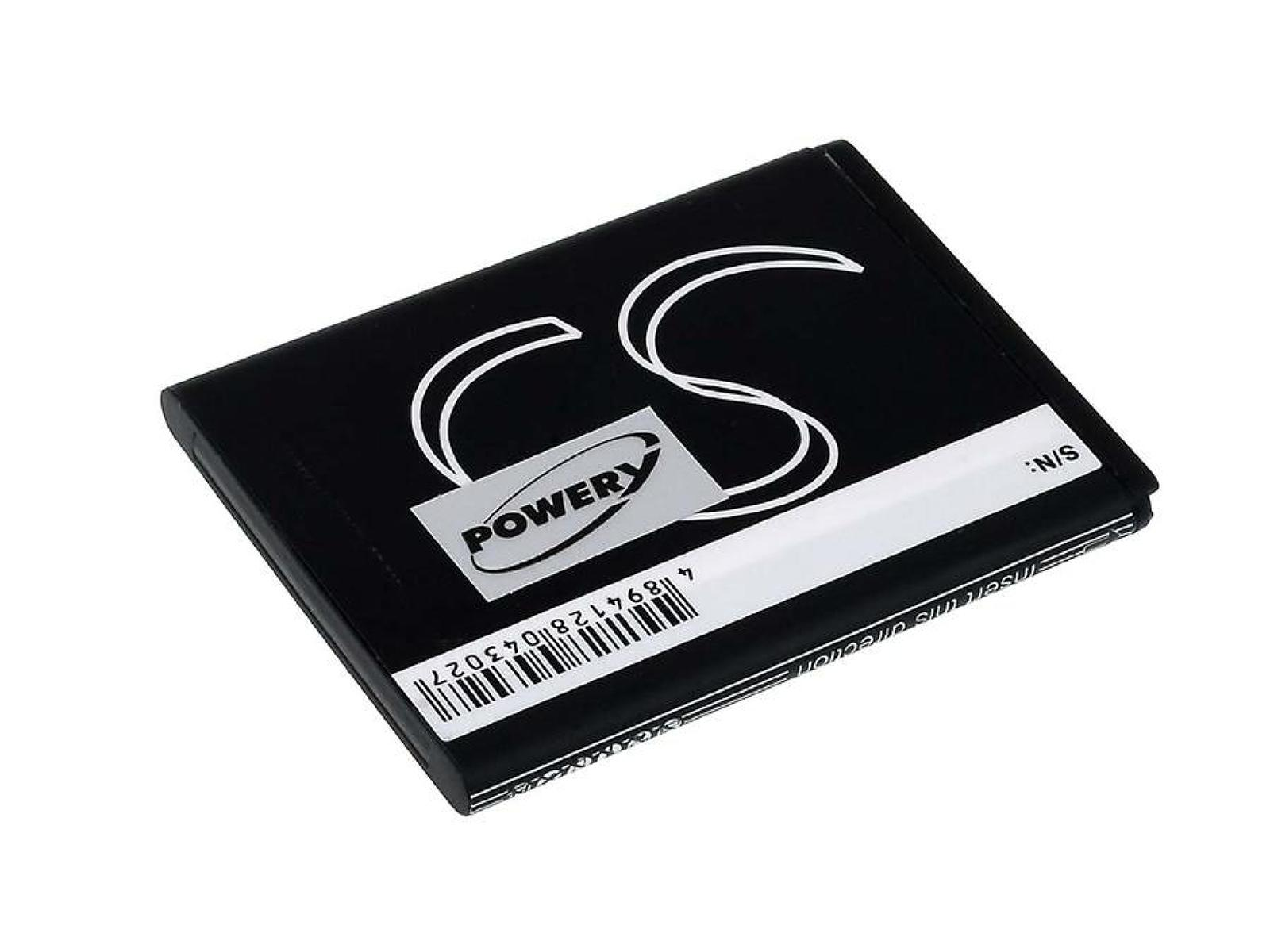 Batería negra con logo CS blanco y código de barras, fondo blanco.