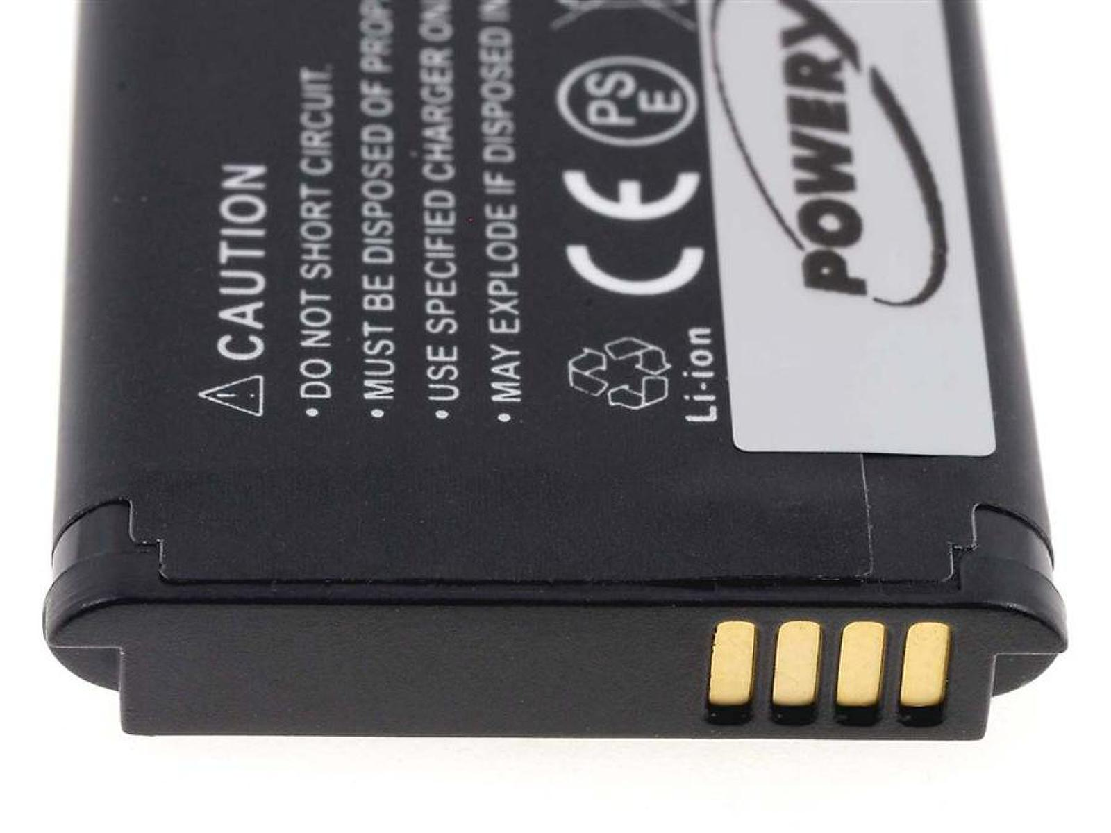 POWERY Akku für Samsung 620mAh Volt, Li-Ion 3.7 Akku, PL100