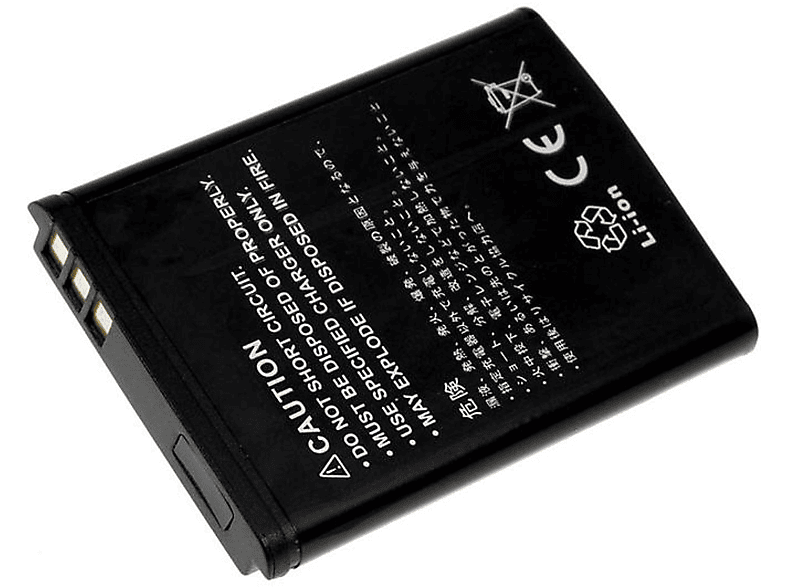 POWERY Akku für 3.7 Li-Ion Nokia 6021 Volt, Akku, 750mAh