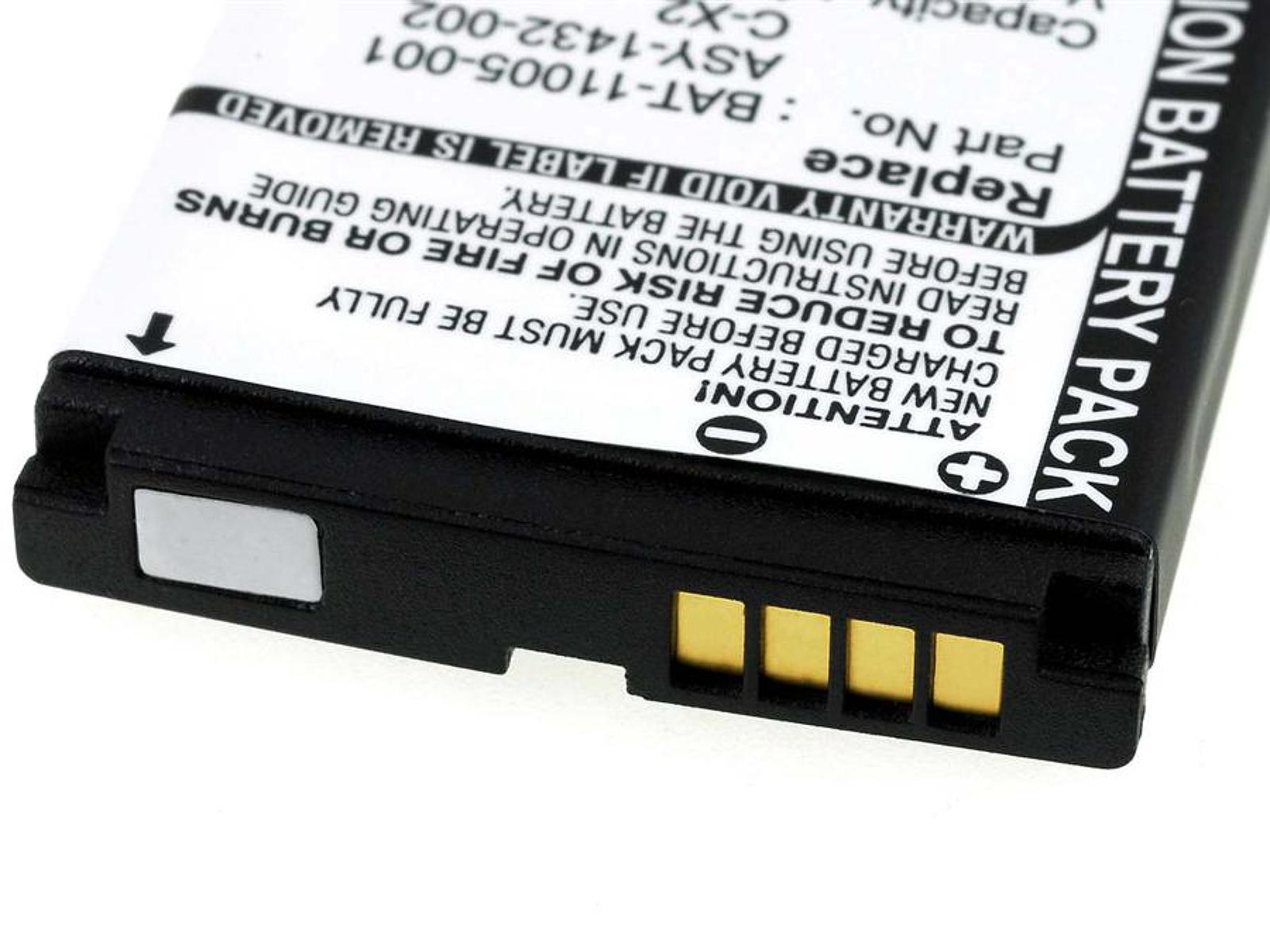 Akku 3.7 8800 Akku, für Li-Ion POWERY Volt, Blackberry 1400mAh