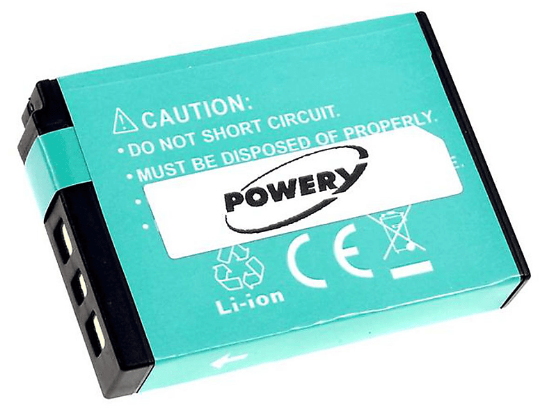 POWERY Akku für Li-Ion Kodak EasyShare Volt, M380 1050mAh 3.7 Akku