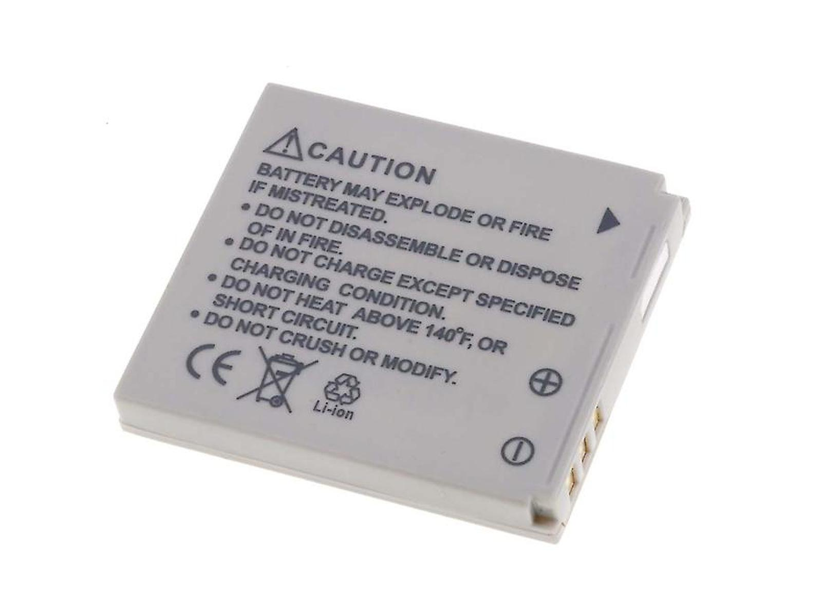 Batteria Li-Ion 3,7V 700mAh Per Canon Digital IXUS 60 E Simili, Ricambio Compatibile