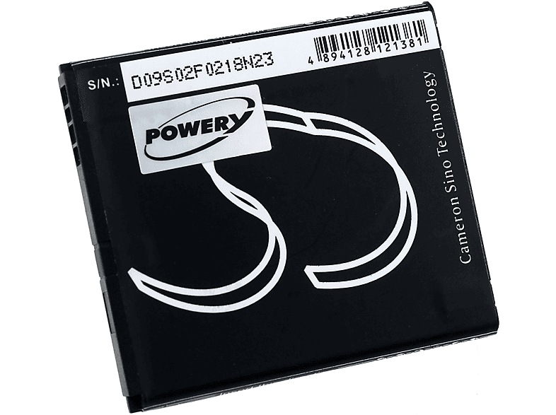 Akku TLi018D2 Alcatel für POWERY Li-Ion 1600mAh Akku, Typ 3.7 Volt,