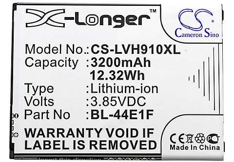 Batería - POWERY Batería compatible con LG Modelo BL-44E1F