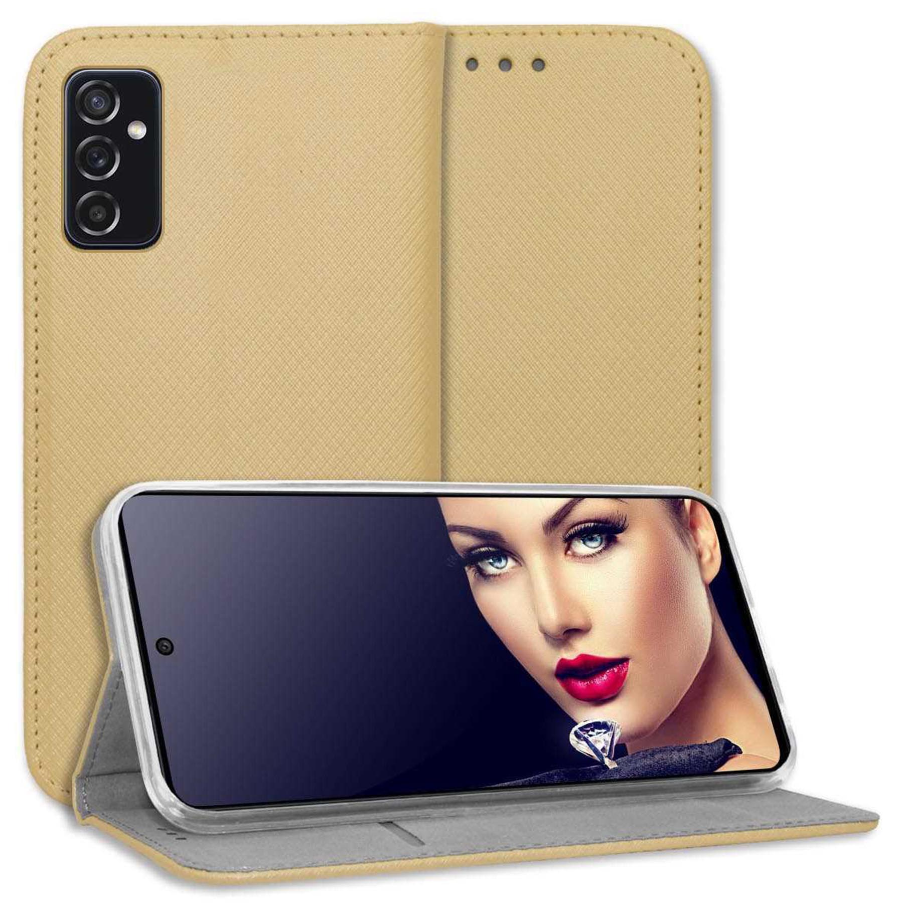 Smart Gold MTB Samsung, Galaxy Bookcover, ENERGY Magnet Klapphülle, M52 5G, MORE