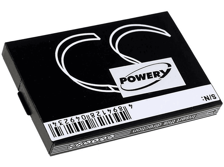 POWERY Akku für Li-Ion 3.7 Volt, Akku, Swissvoice MP01 1000mAh