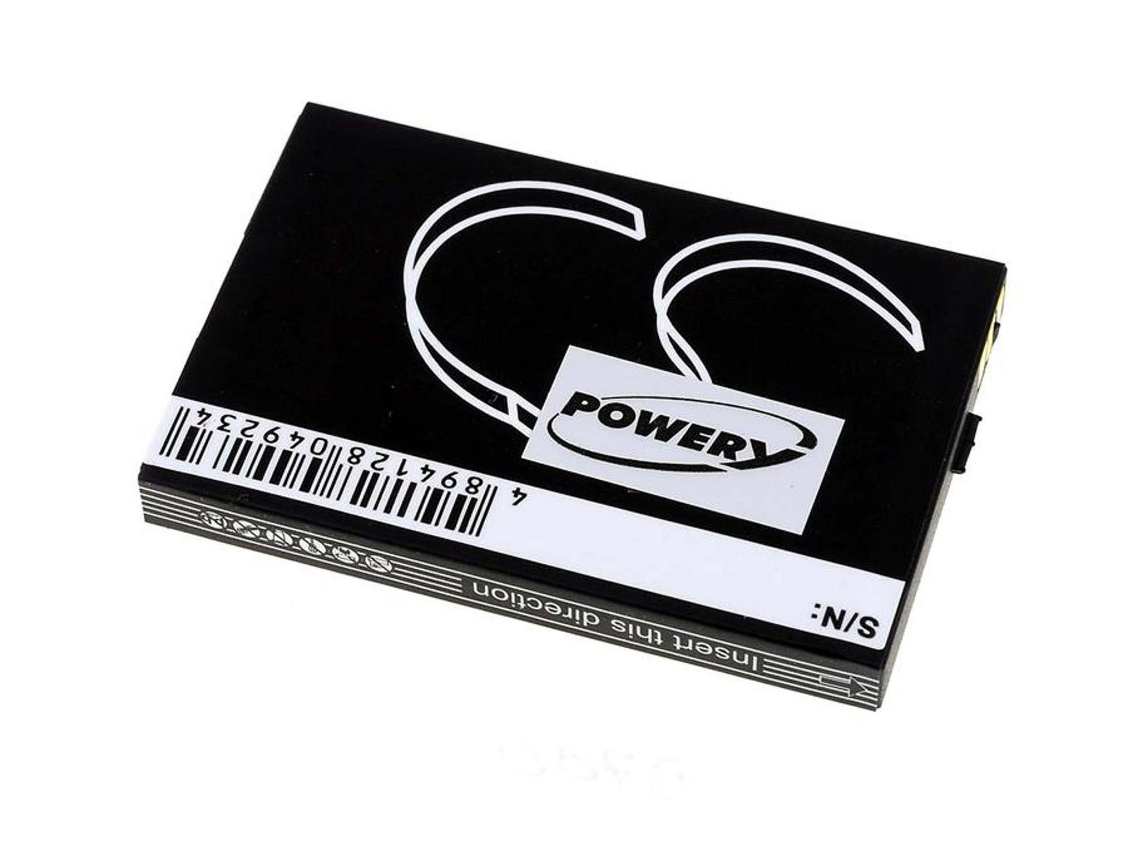 POWERY MP01 Volt, Akku Swissvoice 1000mAh 3.7 für Akku, Li-Ion