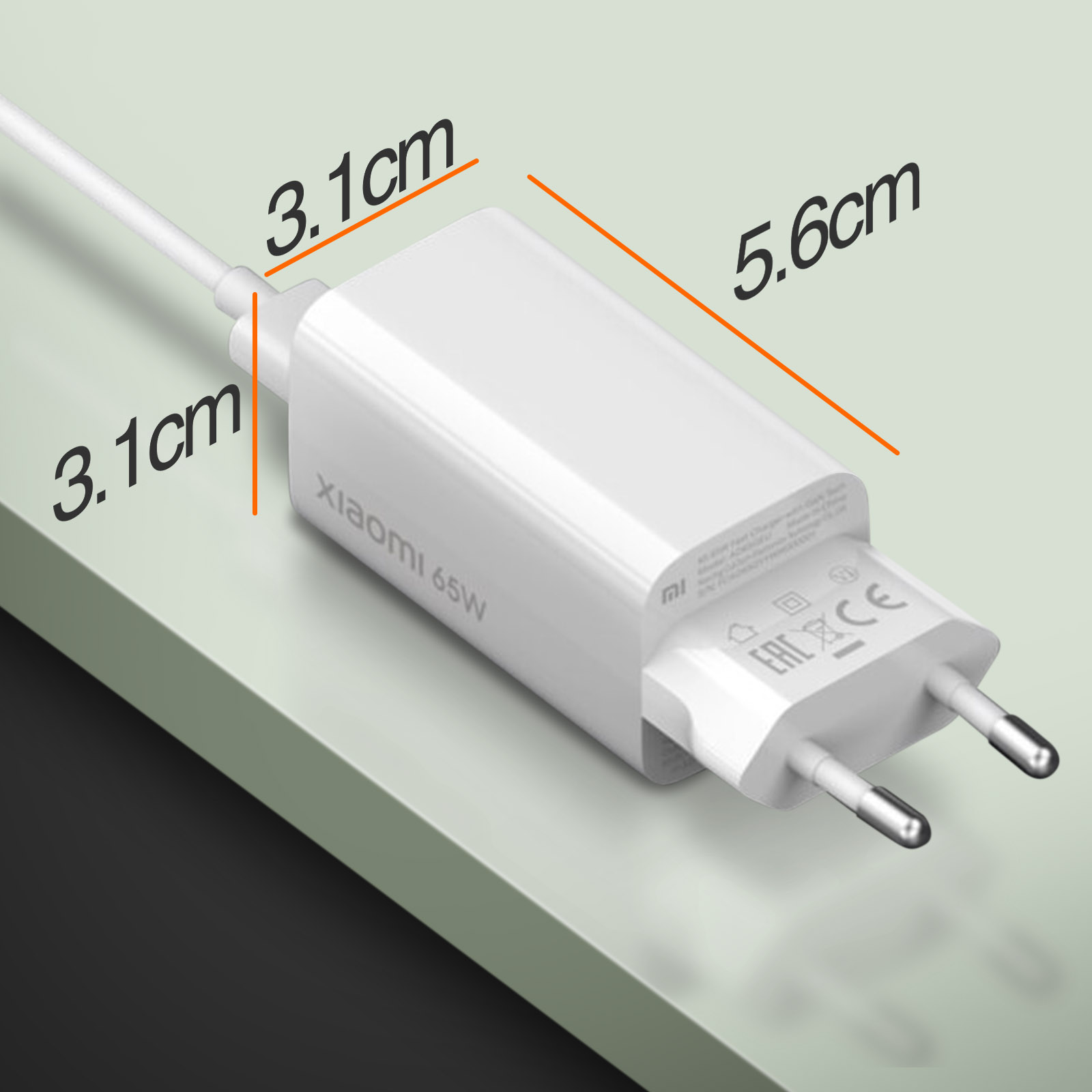 XIAOMI Wand-Ladegerät 5A Netzteile Universal, Netzteil, 100-240 Weiß Volt, USB-C