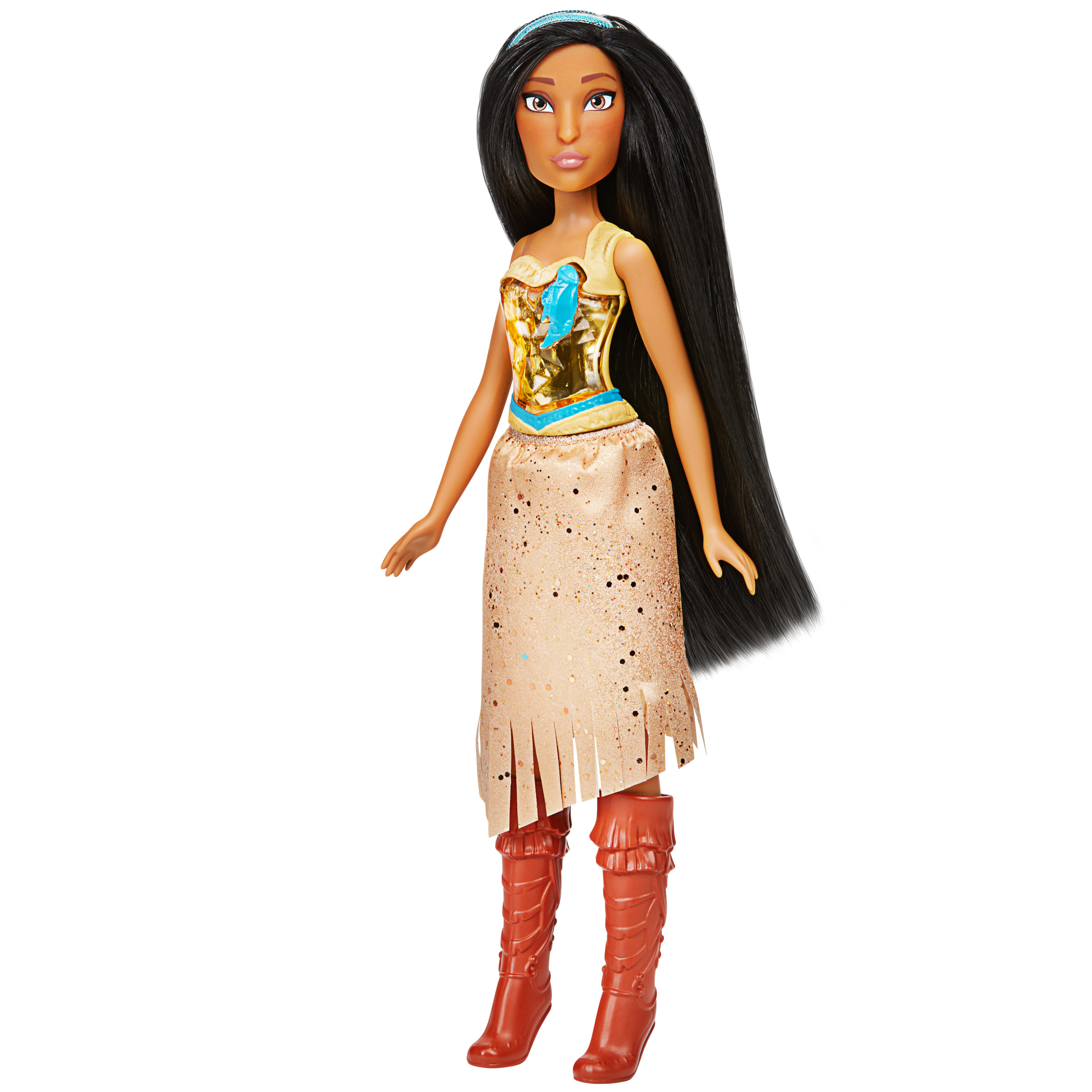 Muñeca - Pocahontas DISNEY PRINCESS, 3 AÑOS+, Multicolor