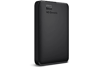 Disco duro externo - WESTERN DIGITAL 2.5 " WD (WESTERN 2,5 "", HDD, Negro | MediaMarkt