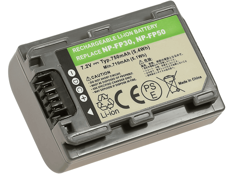 Akku Für JVC BN-VM200U – Li-Ion, 7,2V, 750mAh, Hochwertige Alternative, Kompatibel