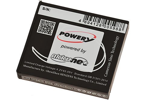 Batería - POWERY Batería compatible con Panasonic SDR-S15