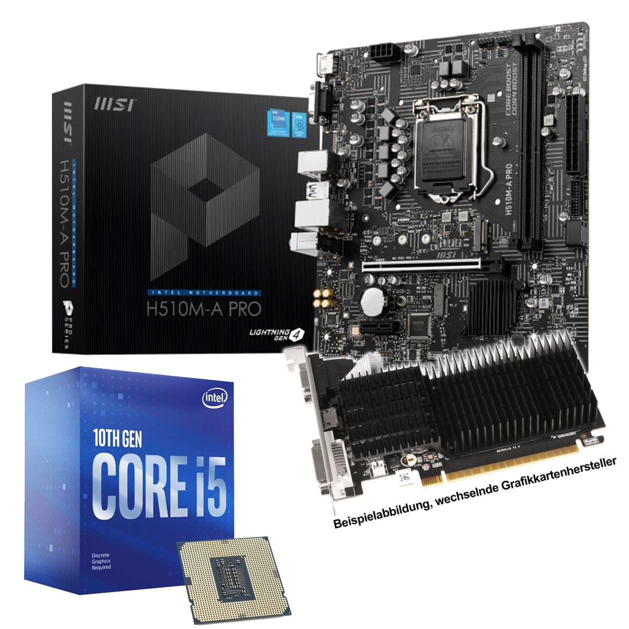 MEMORY PC Intel Aufrüst-KIT Core i5-10400F