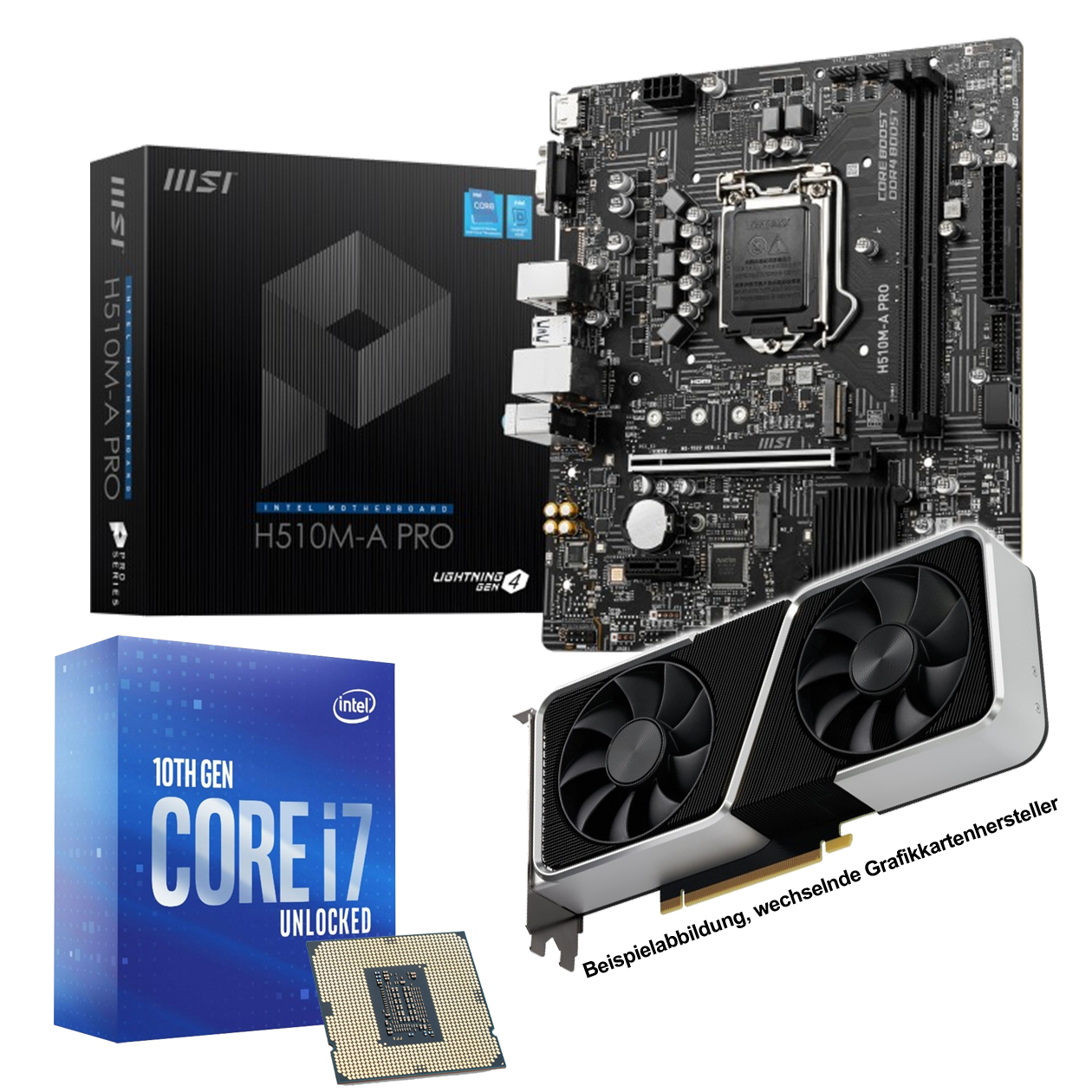 Core Aufrüst-KIT PC i7-10700KF MEMORY Intel