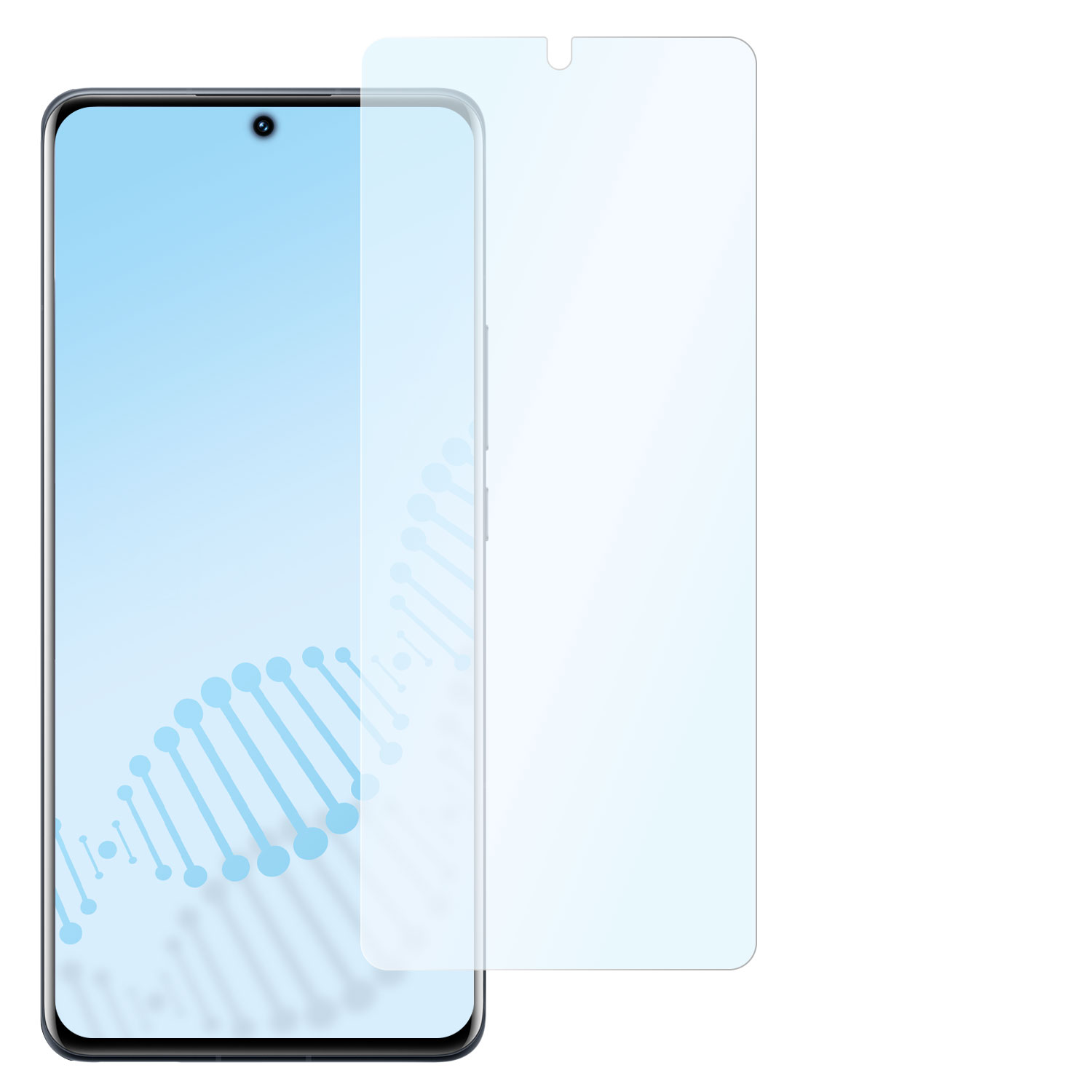 SLABO antibakteriell flexibles Hybridglas Displayschutz(für (5G)) Xiaomi 12 Pro
