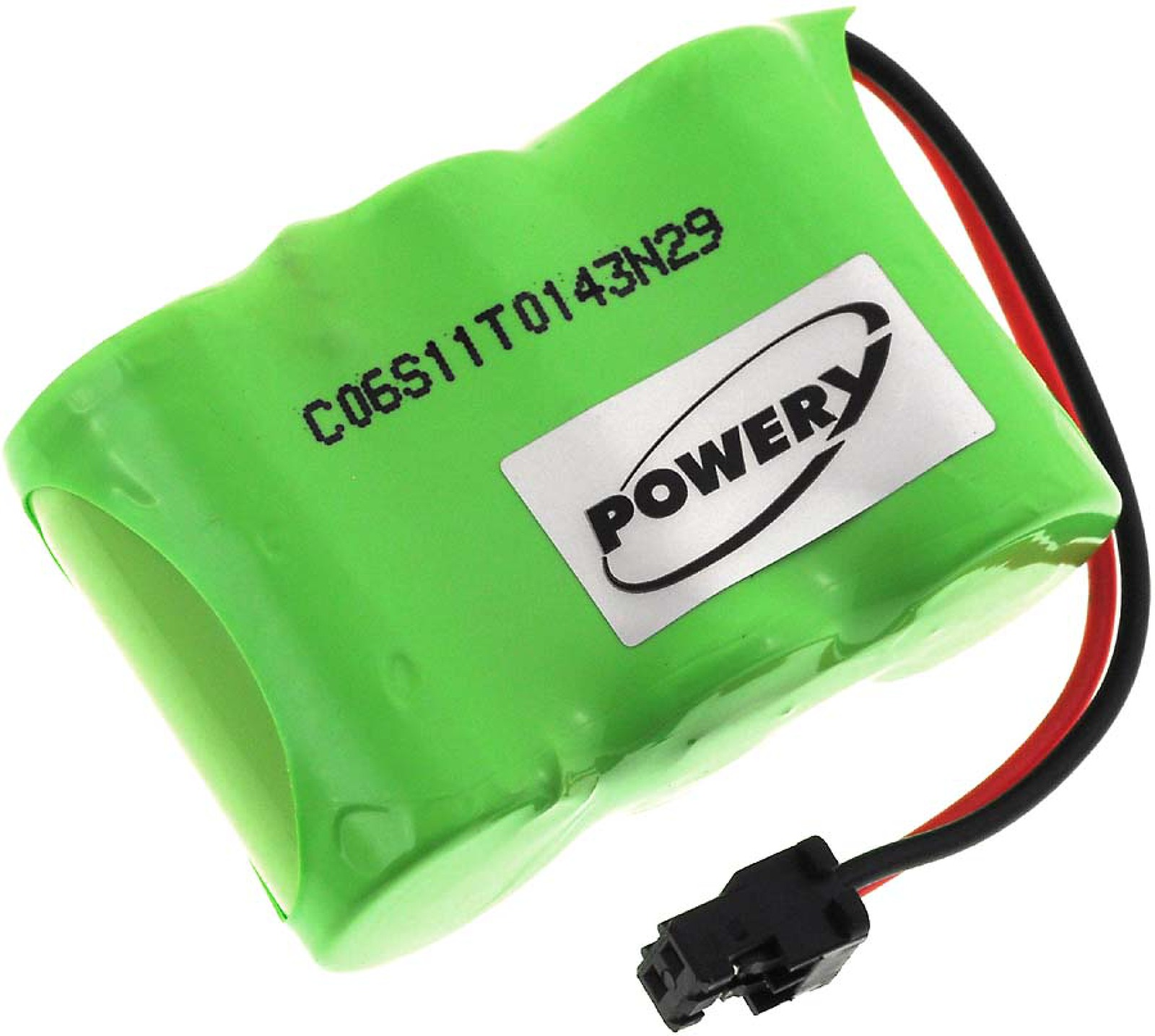 NiMH Volt, POWERY KX-T4400 für Panasonic 600mAh Akku, Akku 3.6