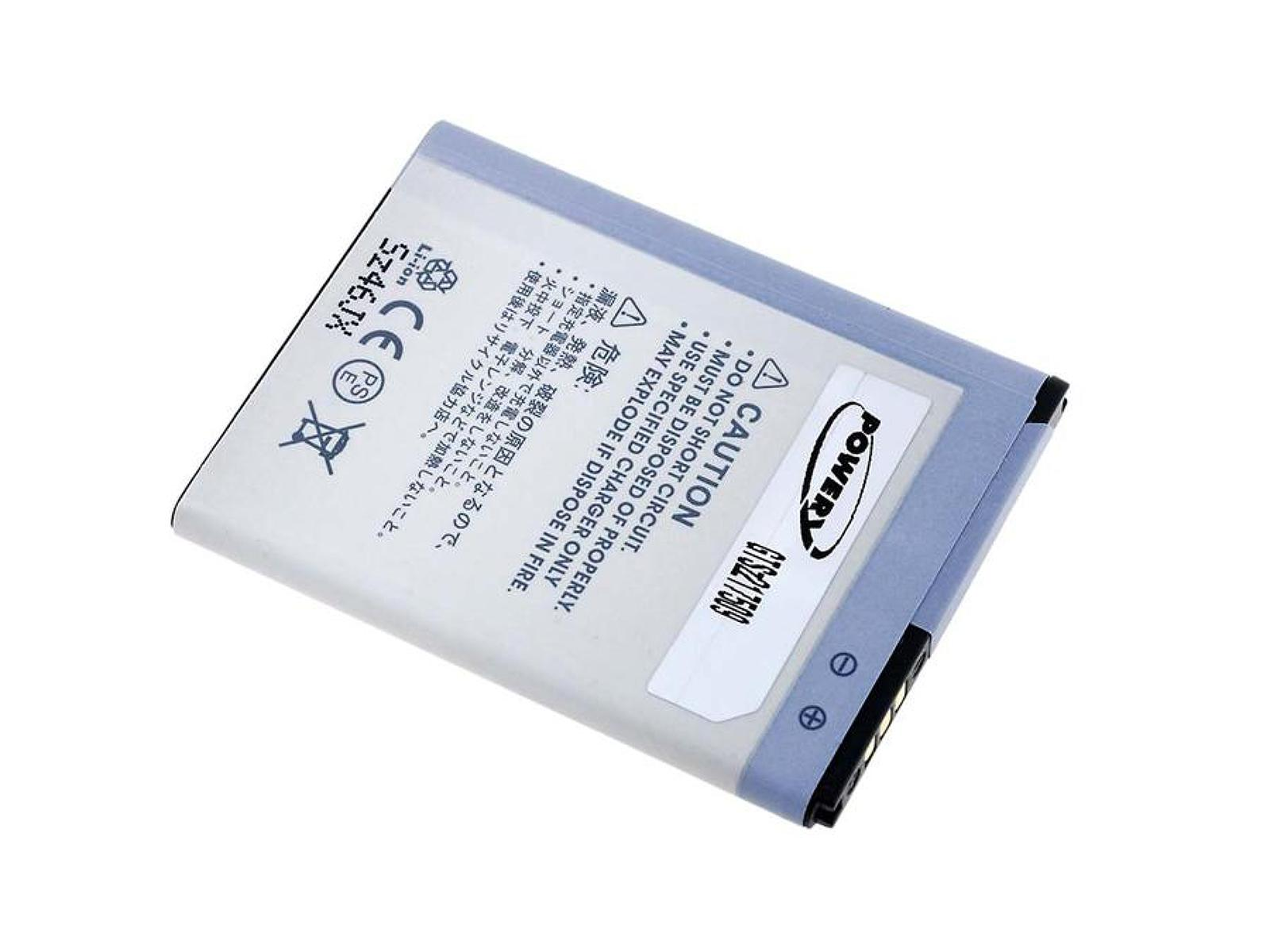 POWERY Akku für Samsung GT-B5510 3.7 Akku, Volt, Li-Ion 1100mAh