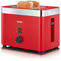 GRAEF TO 63 Toaster rot (890 Watt, Schlitze: 2)