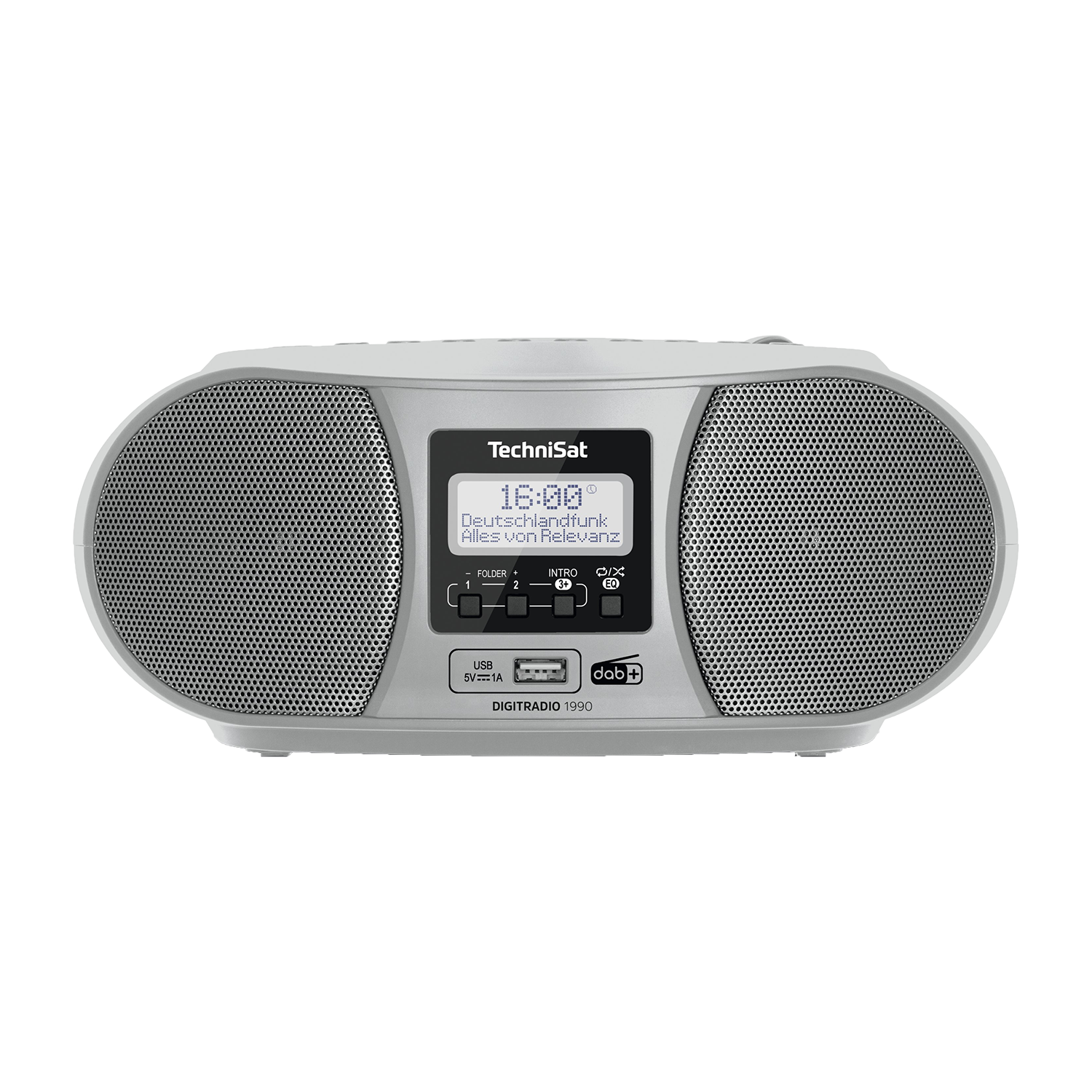 TECHNISAT DigitRadio Bluetooth, silber 1990 DAB-Radio, FM