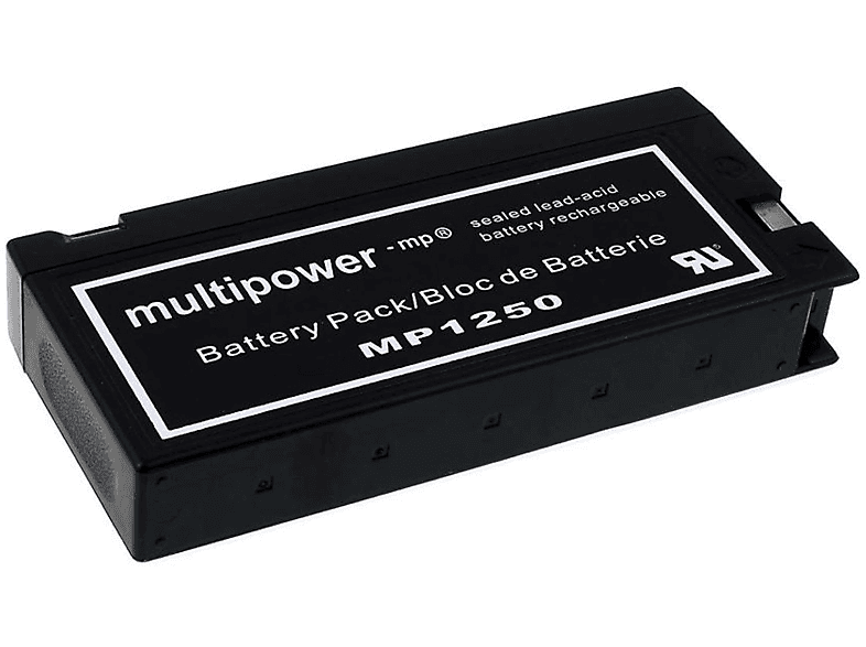 POWERY Akku für Panasonic M9000 Volt, Lead-Acid 12 Akku, 2Ah