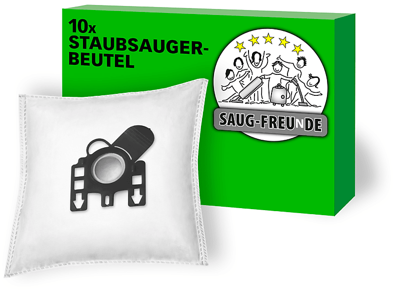 Staubsaugerbeutel SAUG-FREUNDE 10x