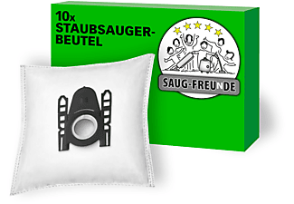 SAUG-FREUNDE 10x Staubsaugerbeutel