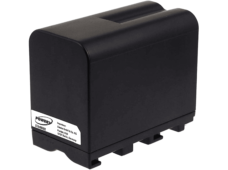 Li-Ion Sony CCD-TR2200E Volt, Akku, Akku 6600mAh 7.2 POWERY für